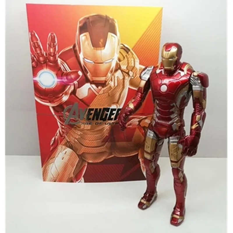 33 см Мстители: Бесконечная война супергерой Железный человек MK42 Tony Stark ПВХ
