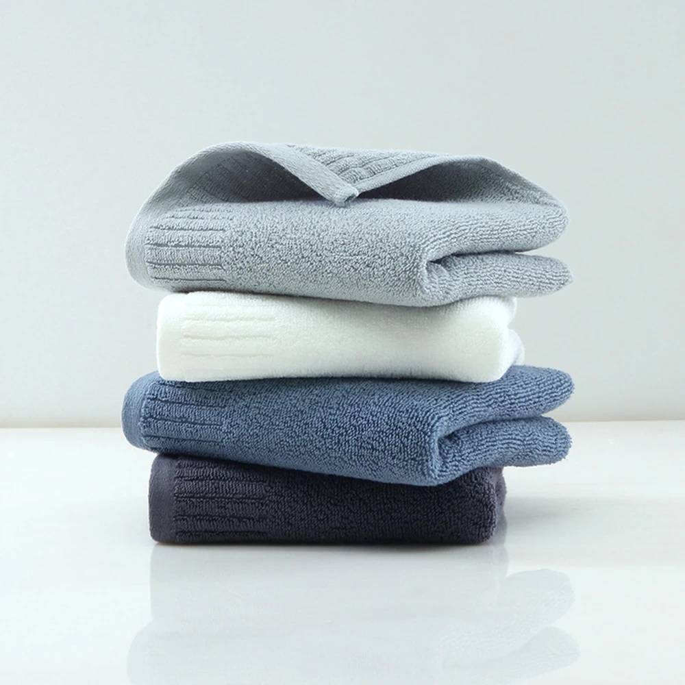 70*35cm Square Solid Color Bamboo Fiber Soft Face Towel Cotton Hair Hand Bathroom Bath Towels Adult Men Women Baby Handkerchief | Дом и сад