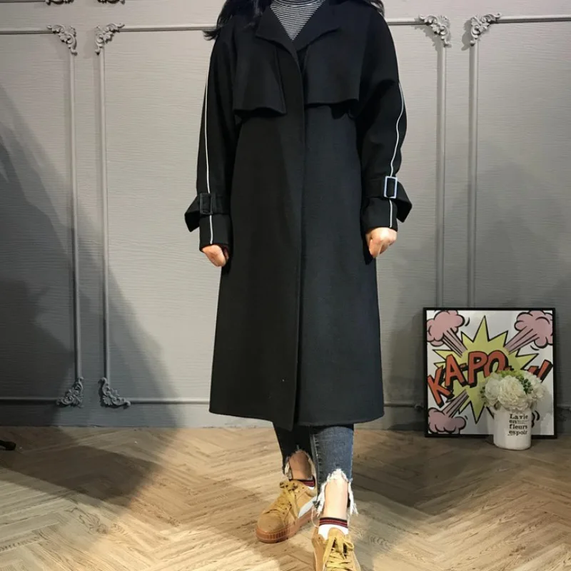 Высокое качество шерстяное пальто Для женщин 2019 новый корейский куртка Цвет