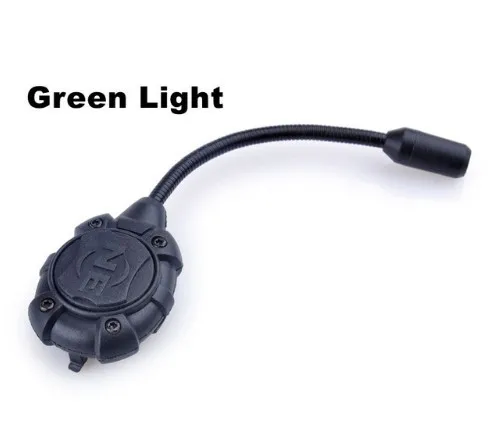 green light black Тактический шлем лампа Ночной эволюции Princeton Tec MPLS Шлем светильник модульный персональный светильник ing система Molle Mount - Цвет: green light black