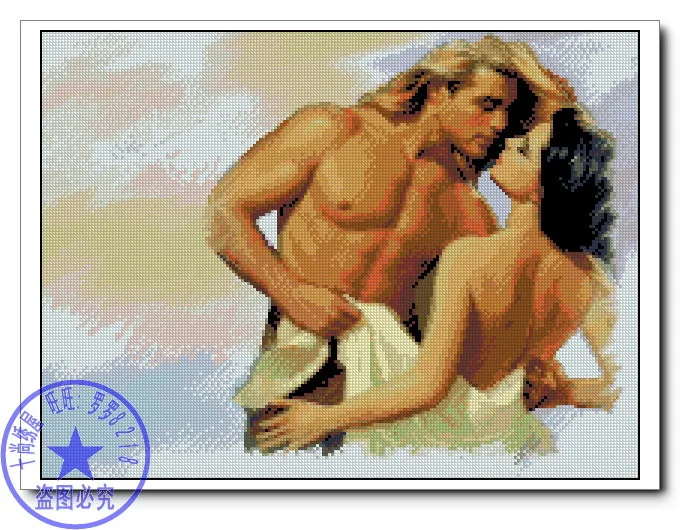 Высокое качество романтическая ностальгическая счетная вышивка крестом набор