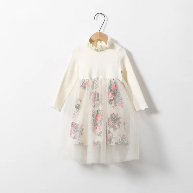 

2018 Mommy and Me Family Matching Mother Daughter Dresses Lace Family Look Clothing Mom and Daughter Dress Mesh Baby Clothes