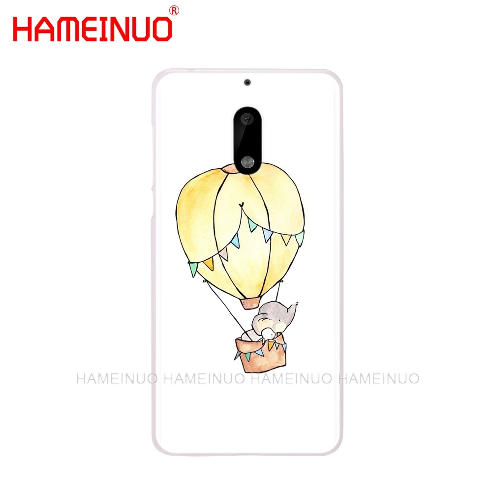 HAMEINUO мультфильм милый слон и Кролик чехол для телефона Nokia 9 8 7 6 5 3 Lumia 640 640XL