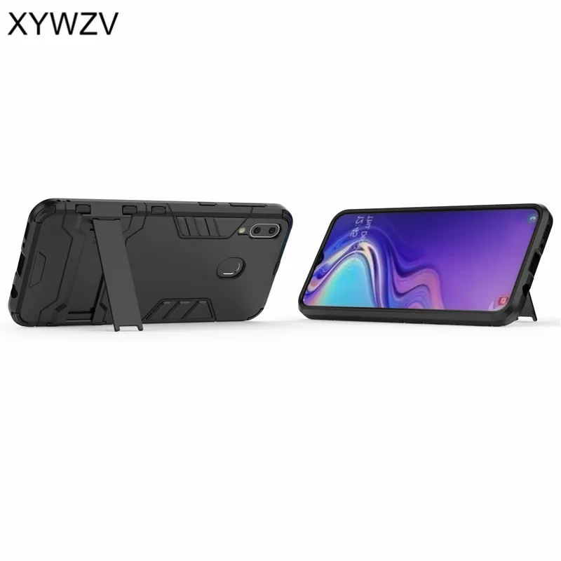 Для samsung Galaxy M20 чехол силиконовый робот Броня резиновый для телефона задняя