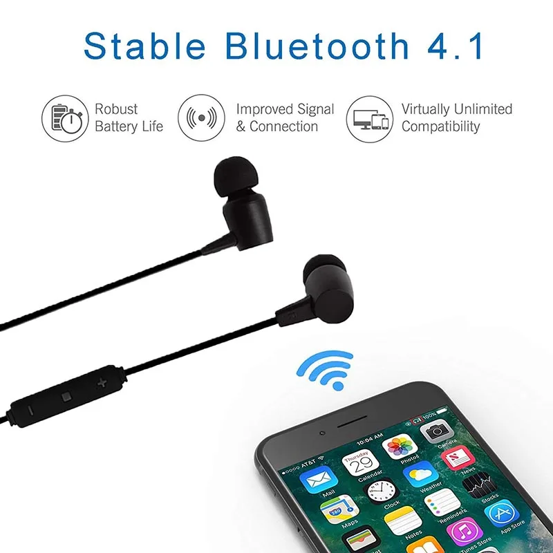 Shengtena спортивные Bluetooth наушники Fone de ouvid STN 815 беспроводной головной бас с