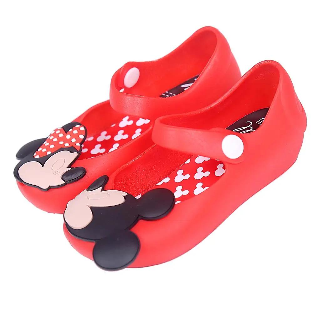 Лето 2016 Обувь для девочек Детские мультфильм пляжная обувь прекрасный резиновая