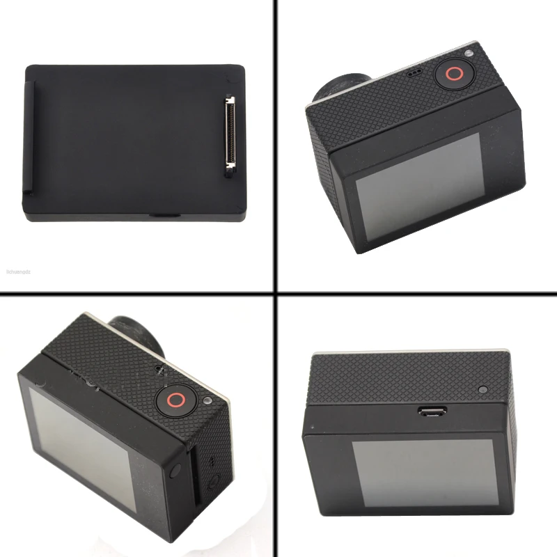 Фото Gopro LCD Gopro hero3/3 +/Hero4 ЖК-экран BacPac дисплей + задняя крышка корпуса + удлинительная рамка + Пряжка крепление для Gopro аксессуары №3