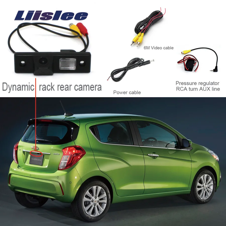 Liislee для Chevrolet Chevy Spark 2009 2010 2012 Автомобильная камера заднего вида hd CCD ночного