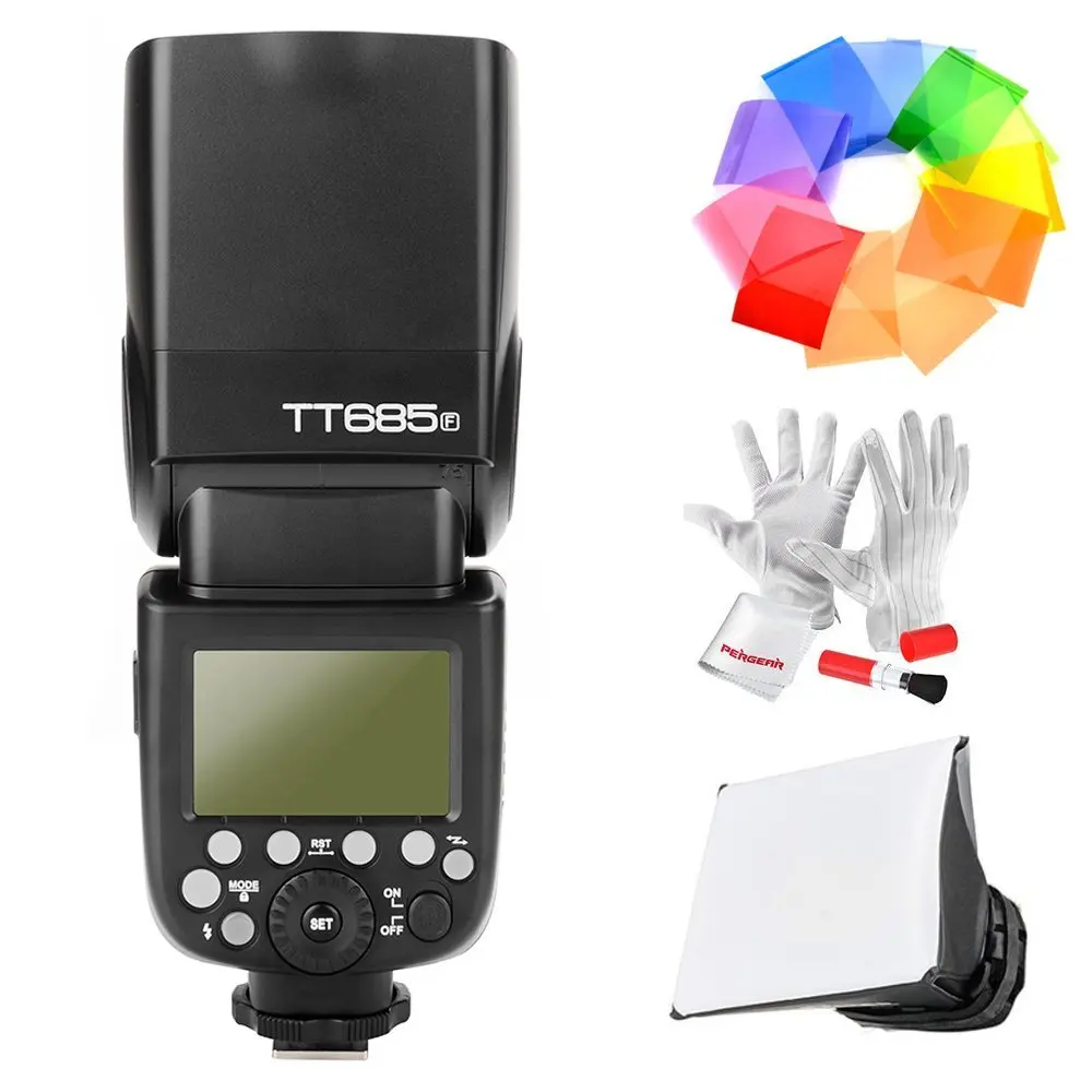 Godox Вспышка TT685F для камеры Fujifilm вспышка X1T-F передатчик ttl HSS GN60 высокая скорость 1/8000S 2,4G для Fuji X-Pro2/1 X-T20