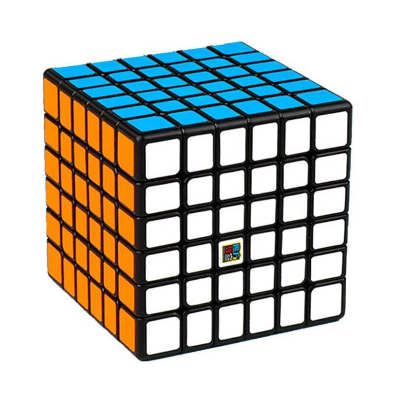 MoYu Cubing класс 6 слоев MF6 6x6x6 куб черный Stickerless MF Головоломка Куб игрушки для детей