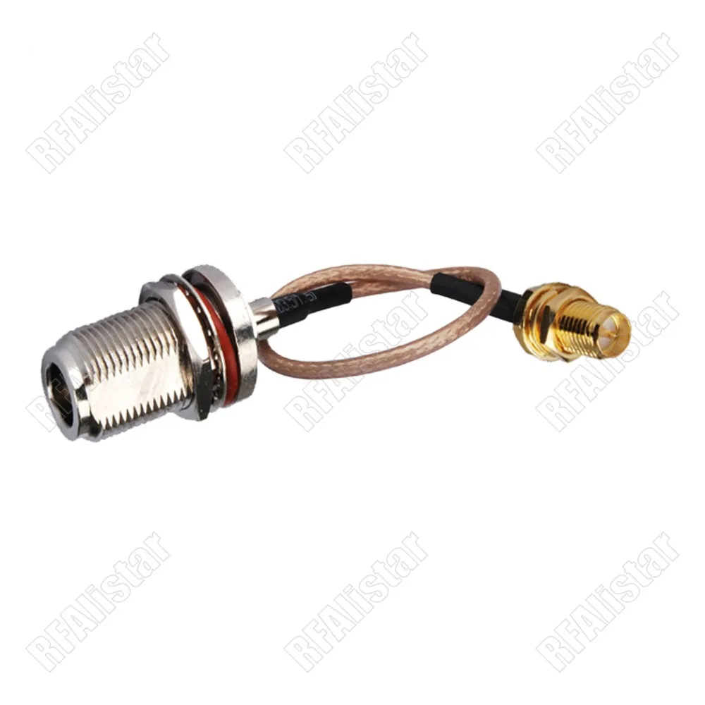 N Женская перегородка с уплотнительным кольцом к фоторозетке RF Φ RG316 15 см/30 см/50