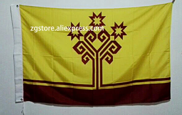 

Flag of the Chuvash Republic Flag 3X5FT 150X90CM Banner brass metal holes