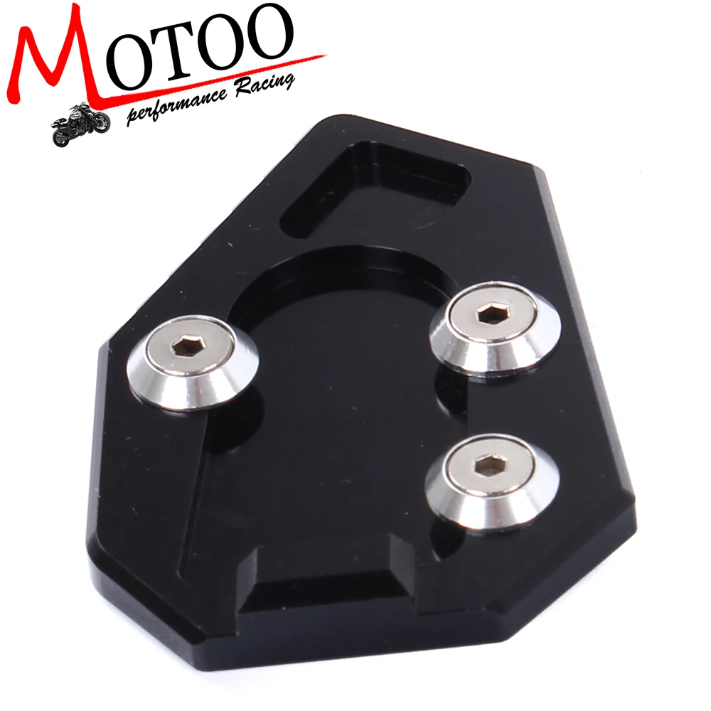 Motoo-CNC алюминиевая мотоциклетная боковая подставка для увеличения пластины удлинитель подставки для HONDA CB1000R 2008