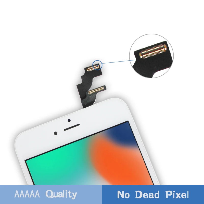 AAAAA качественный черный/белый ЖК-дисплей для iPhone 6 6s Plus ЖК-сенсорный экран