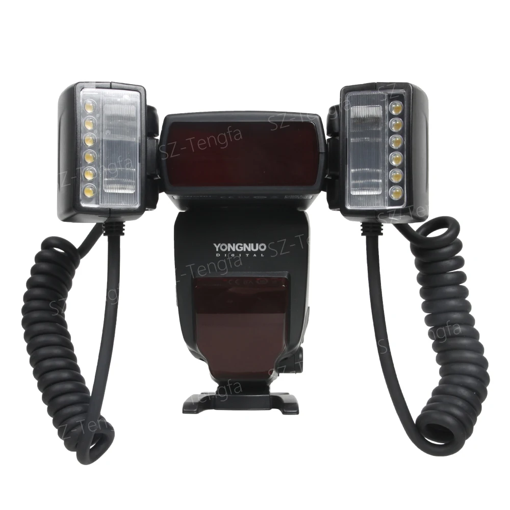 YONGNUO YN-24EX Макросъемка Speedlite Macro Twin Lite ttl вспышка для Canon Макросъемка/Макросъемка