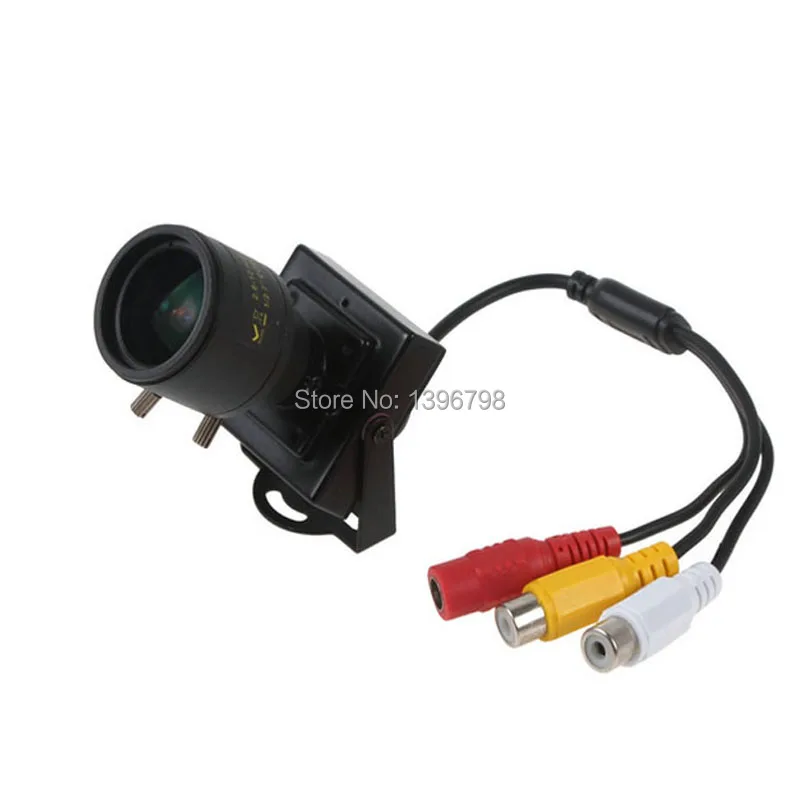 Ручная мини камера видеонаблюдения HD 2 8 12 мм 600TVL 1/3 CMOS цветная|camera lg|lens macrocamera lens type