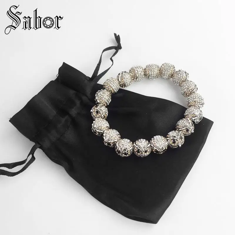 Аксессуары браслет с совами новинка 2020 серебряный цвет модные ювелирные изделия