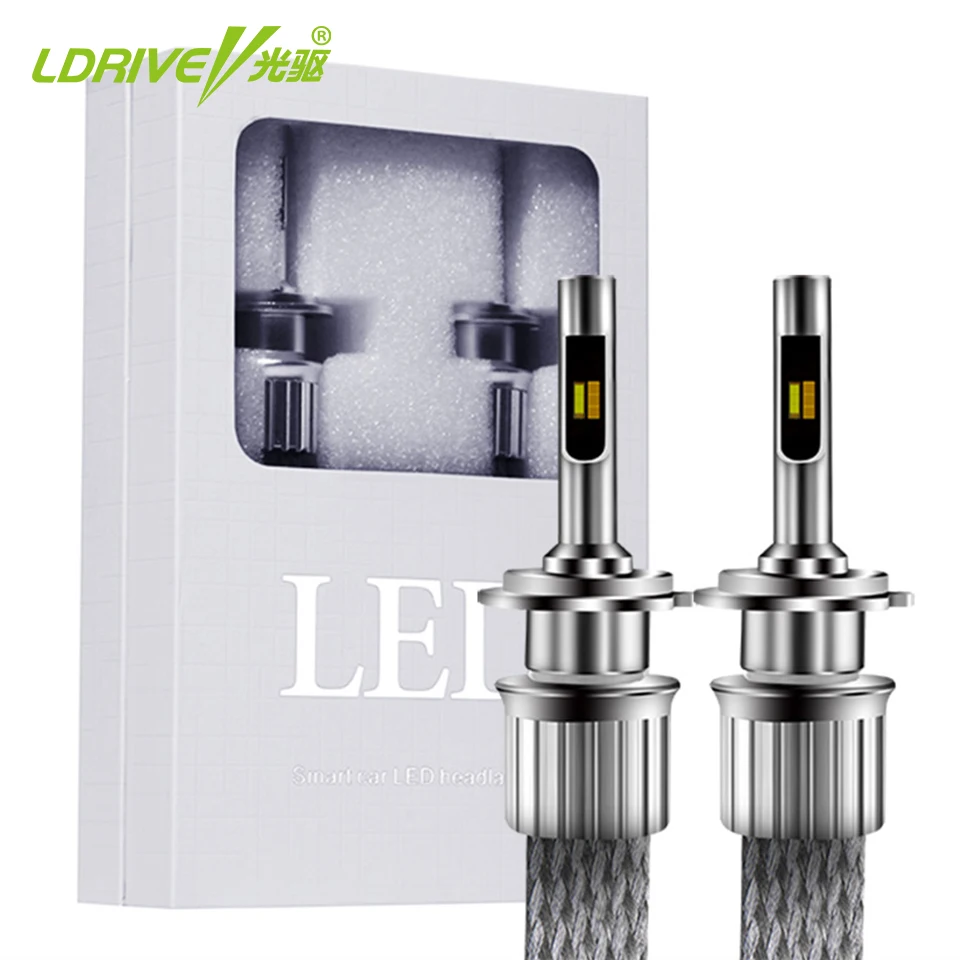 2 шт. светодиодные лампы H1/H3/H4/H7/H8/H9/H11/3000/6000/9005/HB3/HB4|led headlight bulb|headlight bulbhb4 yellow |
