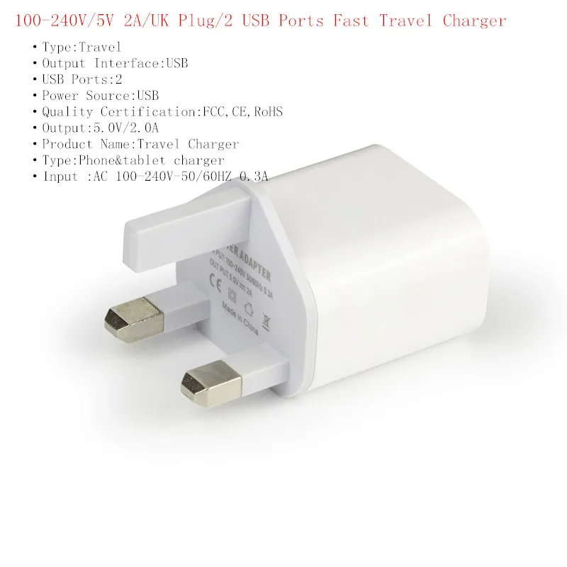 Адаптер зарядного устройства для путешествий с разъемом USB Type-C Huawei P20 P30 nova Mate 20/OPPO