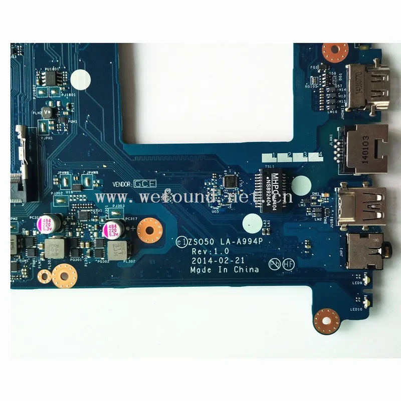 

laptop Motherboard For 759878-501 759878-601 759878-001 15-R N3520 LA-A994P system mainboard Fully Tested