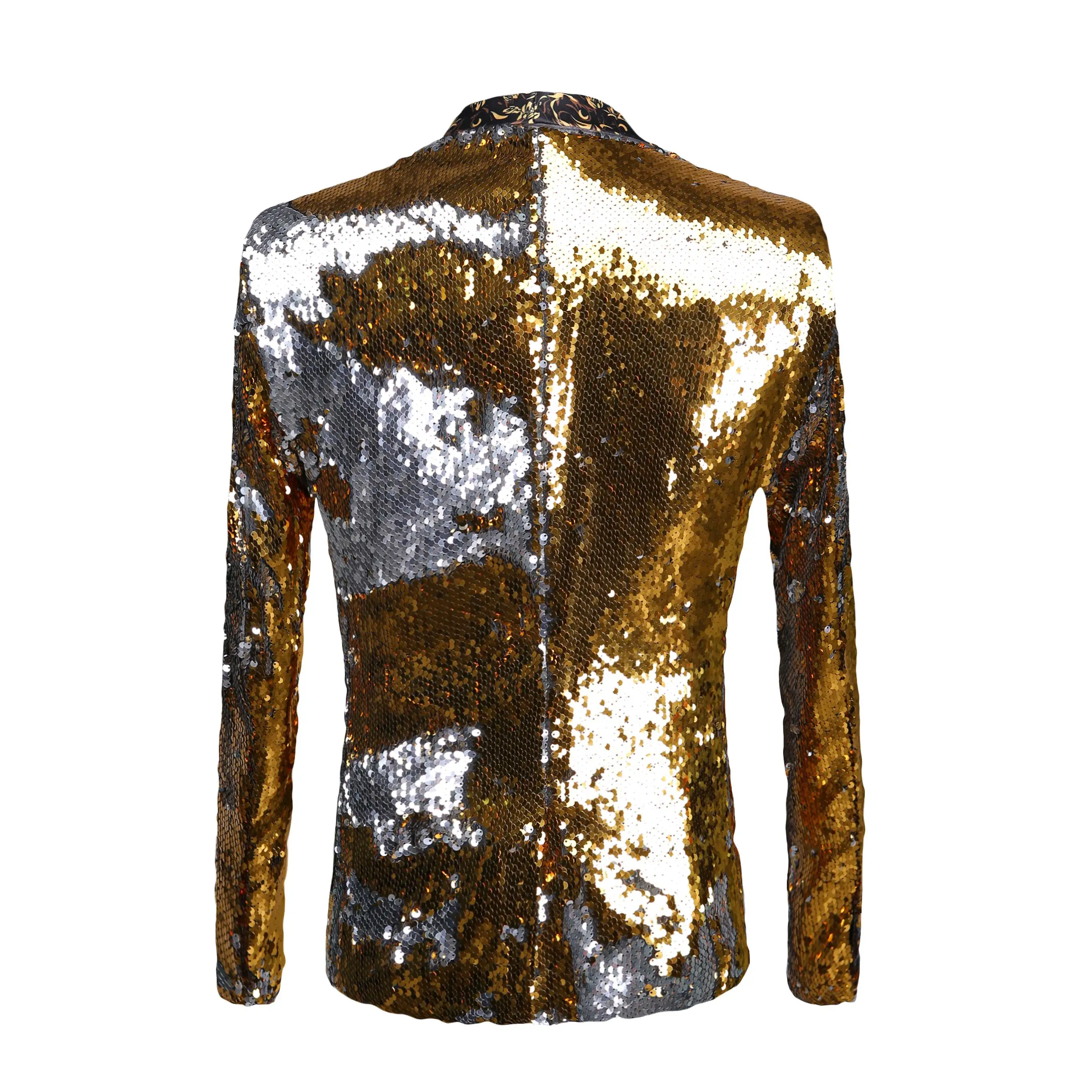 GL & DR мужской блейзер с блестками slim fit Мужская одежда банкет свадьба