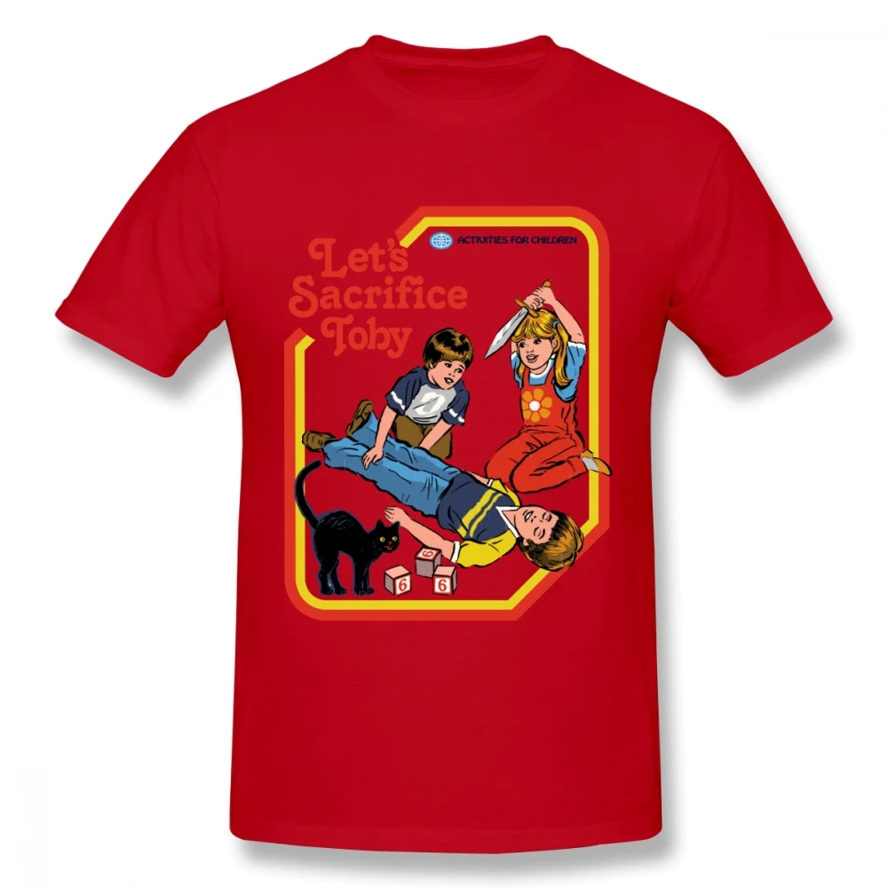 Футболка дьявол Let's siclement Toby Damons футболка для мужчин большой размер 5XL Camiseta |