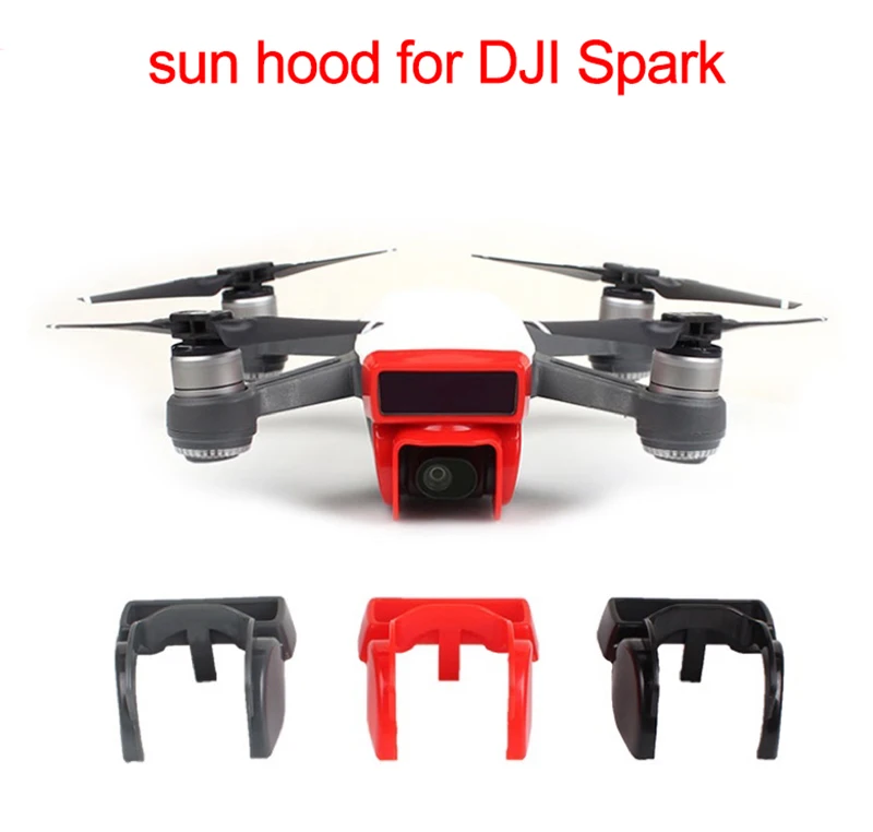 Бленда объектива для DJI Spark Drone фильтр камеры солнцезащитный козырек карданный