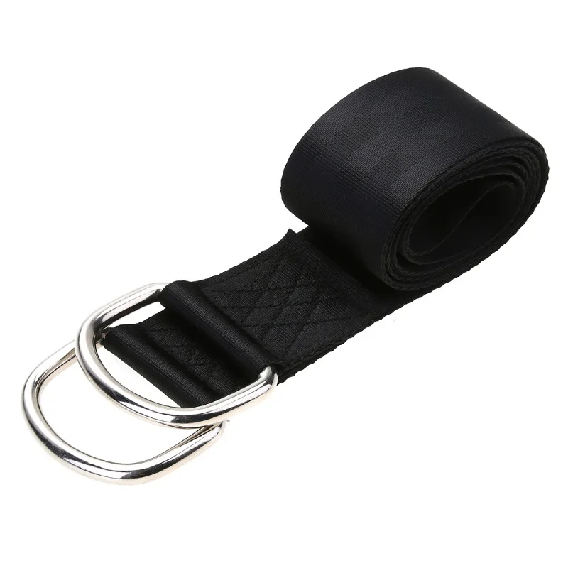 1pc Straps Переносная уличная мебель гамаки гамак для путешествий двойной человек кемпинг выживания садовые качели Охота подвесное кресло для сна - Цвет: 1pc Straps