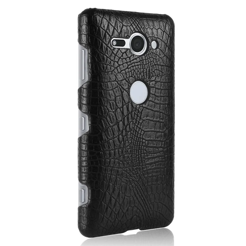For Sony Xperia XZ2 Compact Case Hard Back Cover PU Leather Phone H8314 H8324 XZ2Compact | Мобильные телефоны и