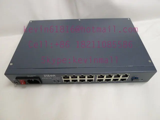ZTE/FiberCore ZXA10 F803 16 портов ethernet EPON ONU FTTO или FTTB оптический сетевой терминал|optical network