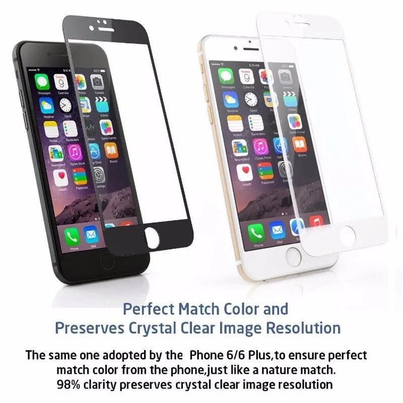 10 шт. 9H 0 2 мм Полное покрытие закаленное стекло на iPhone 7 8 Plus 11 12 13Pro Max Защитная