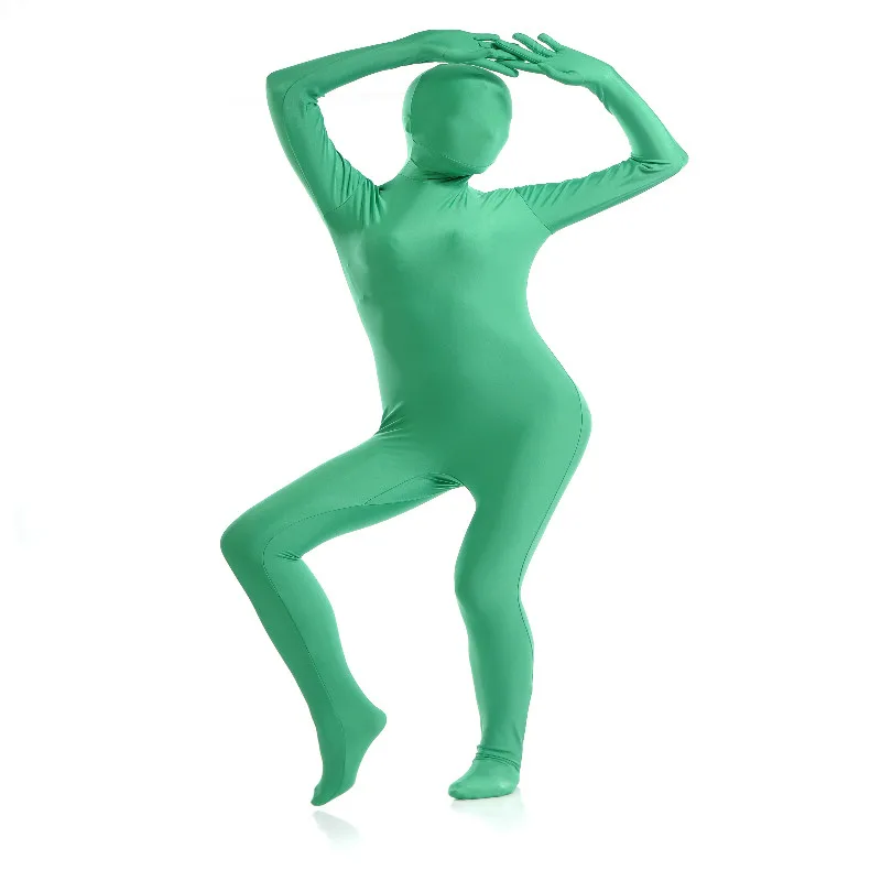 Взрослый костюм Zentai из лайкры на все тело, на заказ, для Хэллоуина, для женщин, вторая кожа, облегающие костюмы, спандекс, комбинезон из лайкры, костюмы для косплея