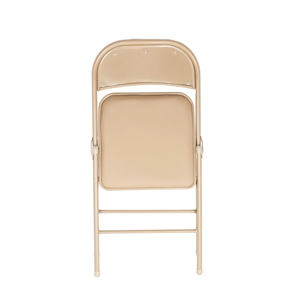 4 шт. элегантные складные железные и пвх стулья для конференций выставок цвета