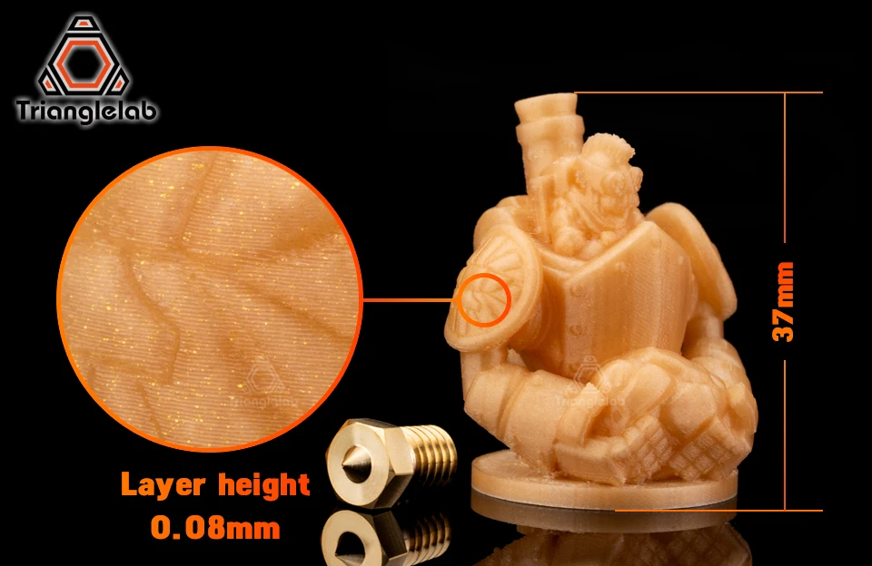 Trianglelab высокая прозрачность фэп изоляцией трубка MMU2.0 для ender-3 i3 anet mk8 экструдера 1,75 мм нити ID2mm OD4mm non-PTFE