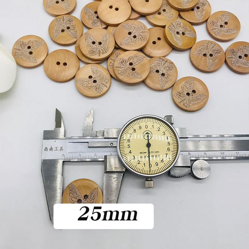 Круглые деревянные кнопки для вырезания бабочки ручной работы Альбом вышивки