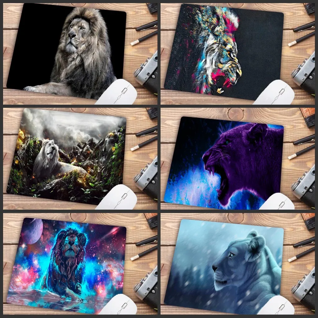 

Mairuige Big Promotion Funny Lion Animal Comfort Mouse Mat Gaming Mousepad Speed Version Game Keyboard Pad for Gamer 220X180X2MM