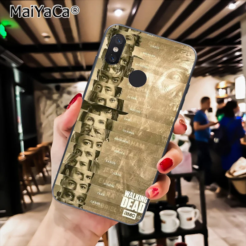 Новинка чехлы MaiYaCa с ходячими мертвецами чехол для телефона Xiaomi Redmi8 4X 6A S2 7A Redmi 5 5Plus