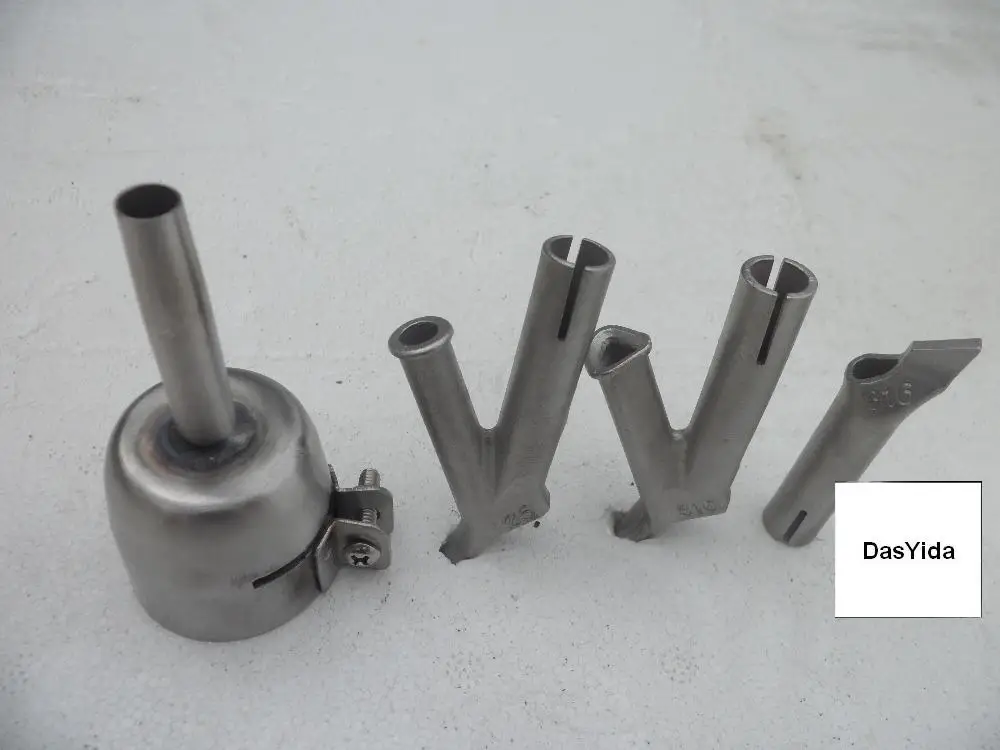 

Free Shipping 5mm round welding tip & 5mm round speed nozzle & 7mm triangle speed nozzle & tacking nozzle for platic welder