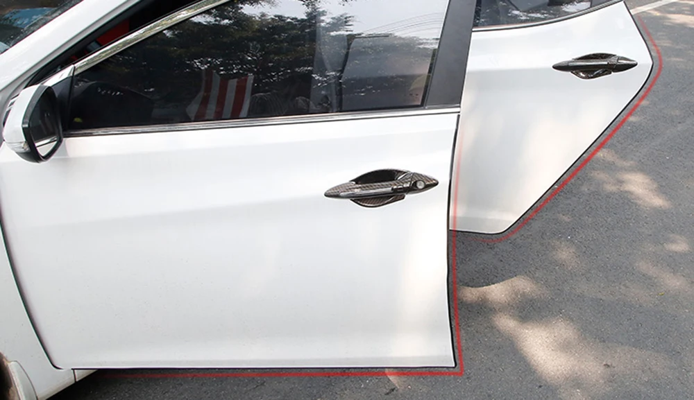 5 м резиновая универсальная дверь edge guard Обрезка защитная полоса для Opel Astra Опель МОККА Zafira Insignia Vectra Antara