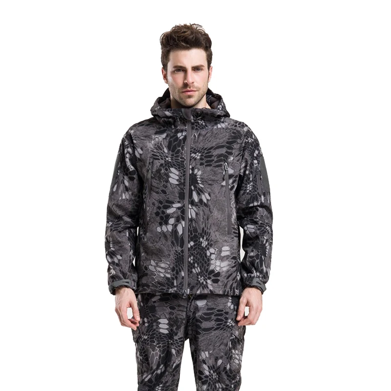 Новые мужские куртки Softshell пальто для кемпинга пешего туризма Мужская теплая