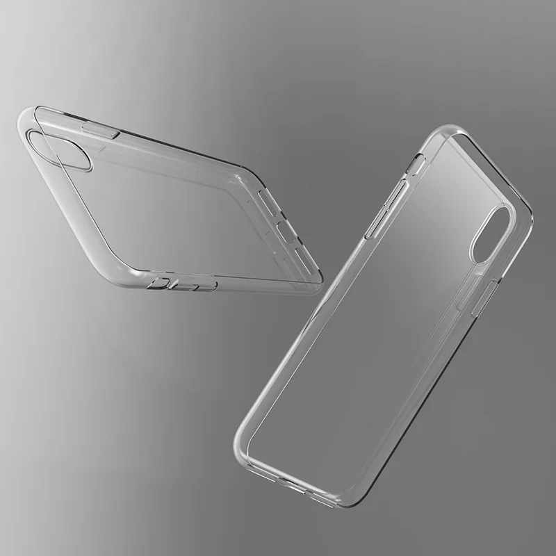 Для Apple X Мягкие силиконовые ТПУ кожи Чехол для IPhone Чехлы мангала прозрачный