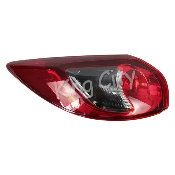 Outer Capqx 1 шт. для Mazda CX-5 CX5 2013 задний светильник хвост светильник тормозной фонарь светильник единый светильник, сигнализирующий фонарь taillamp - Цвет: Outer