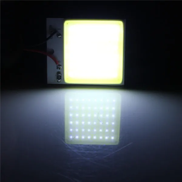 10 компл. Тюнинг автомобилей COB 48 smd-микросхему супер белый светодиодные лампы