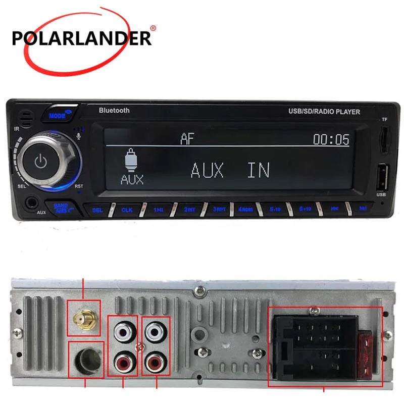 Автомобильный радиоприемник MP3/WMA DAB + 1 Din автомобильный аппарат с Bluetooth картой