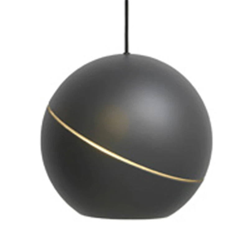 Черный Modern LED G9 Hemisphere Pendant Lights Postmodernism Northern Europe LED Pendant Lamp AC 90-260V Bedroom Parlor Study Hanglamp - Цвет корпуса: Черный