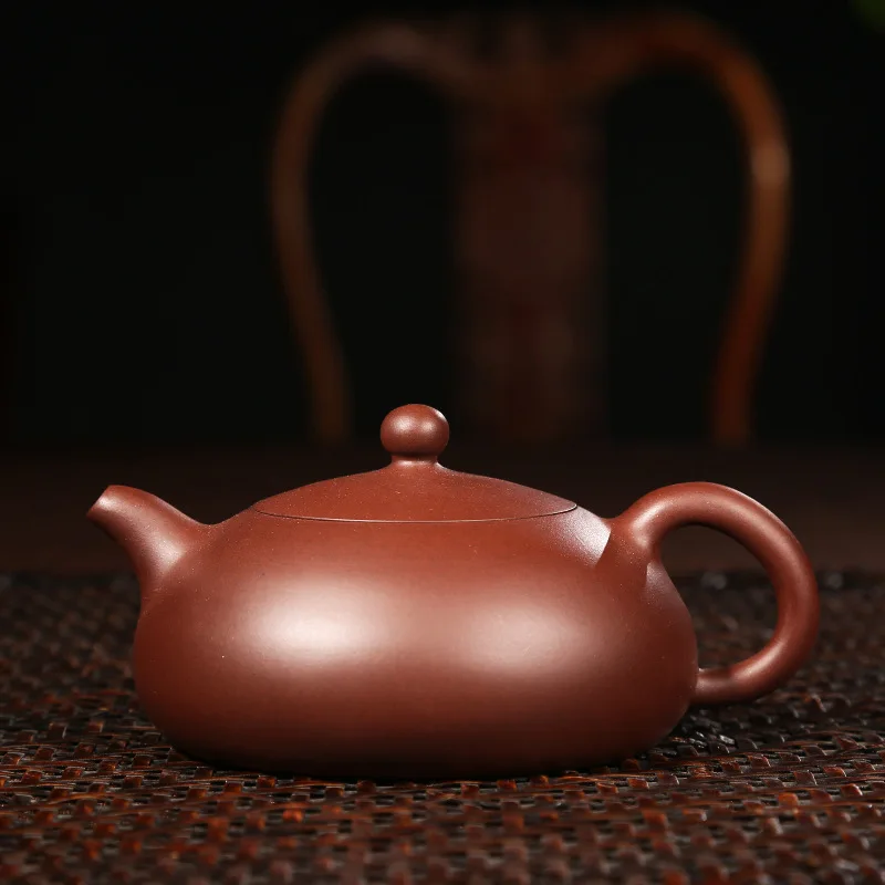 Manufacturers selling yixing recommended cream teacher pure manual undressed ore purple clay pot teapot tea wholesale | Дом и сад