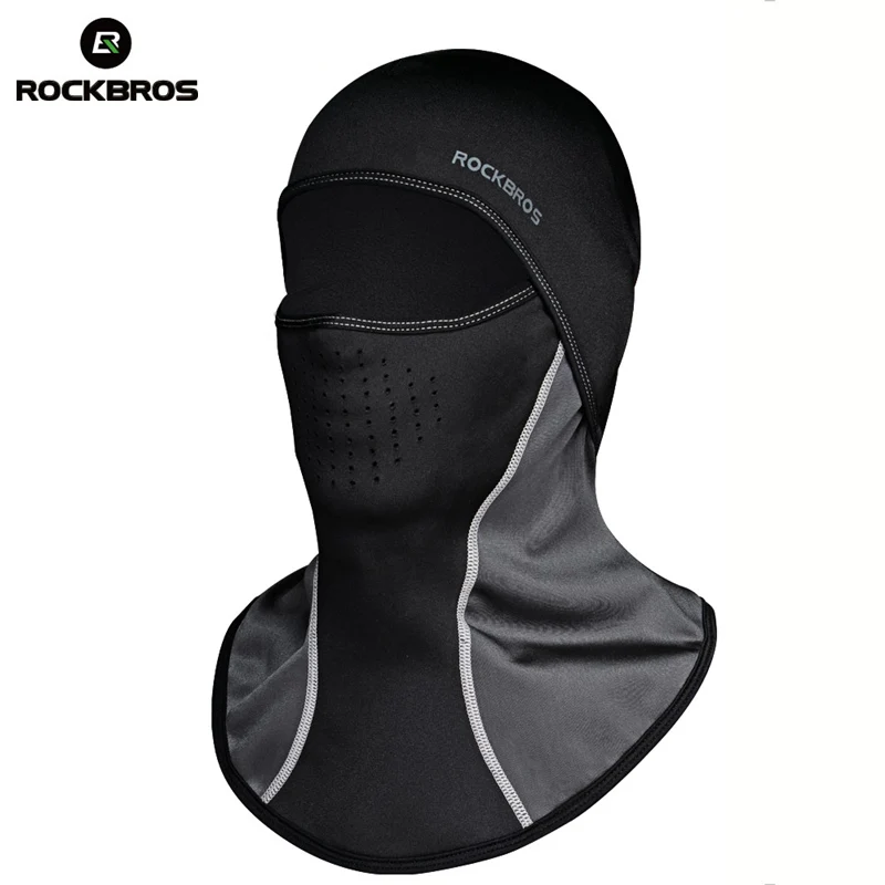 Лыжные шапки ROCKBROS зимние теплые лыжные шарфы из лайкры и флиса ветрозащитные