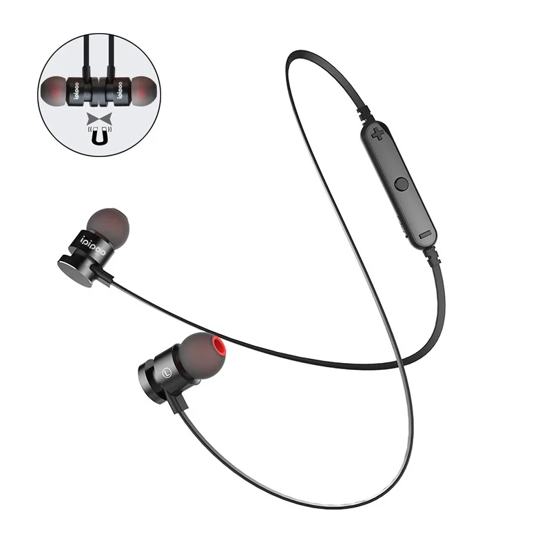 Новейшие беспроводные наушники Bluetooth V4.2 магнитные для телефона с шейным ремешком