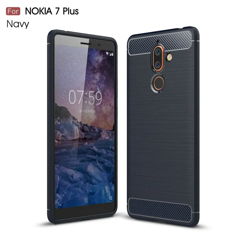 Для Nokia 7 Plus + для 3 1 5 6 кожаный чехол 8 телефона тонкий армированный чехол&gt |