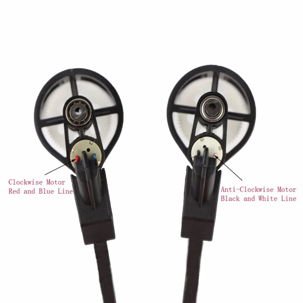 Запасные части двигателя по часовой стрелке и против стрелки для квадрокоптера